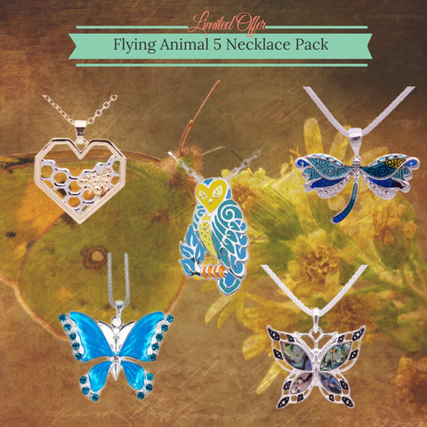 Flying Animal 5 Necklace Pack