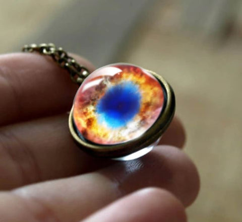 Outer Space Double Glass Necklace