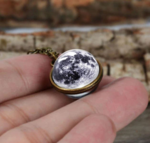 Sky Double Glass Necklace