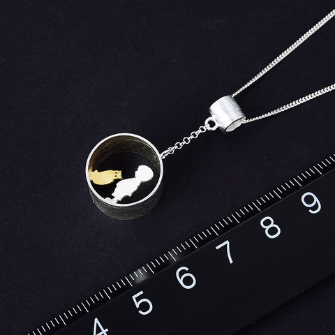 Meeting Love With Cat Pendant (without Necklace)