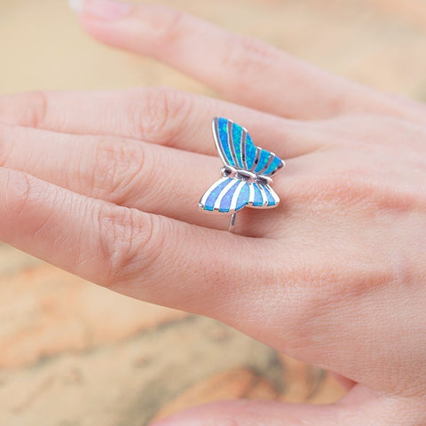 Free Butterfly Ring
