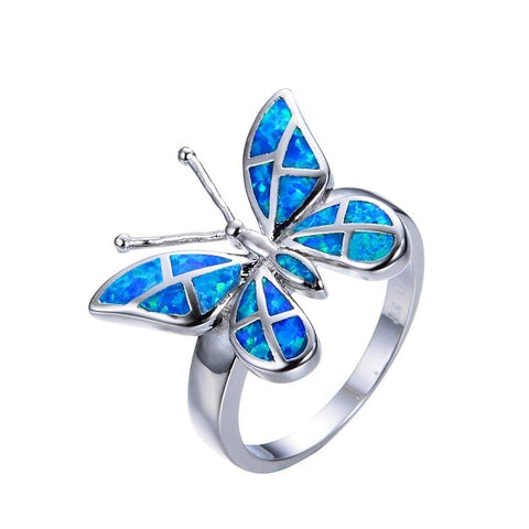Free Flying Butterfly Ring