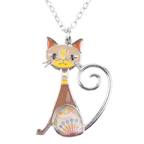 Frisky Cat Necklace