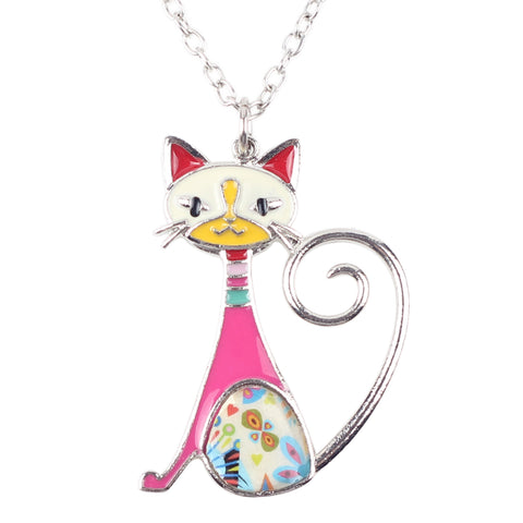Frisky Cat Necklace