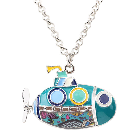 Multicolor Fun Submarine Necklace