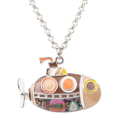 Multicolor Fun Submarine Necklace