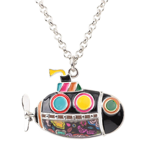 Multicolor Fun Submarine Necklace