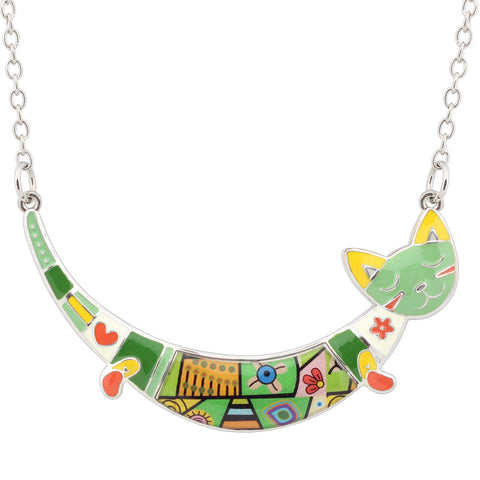 Joyful Cat Necklace