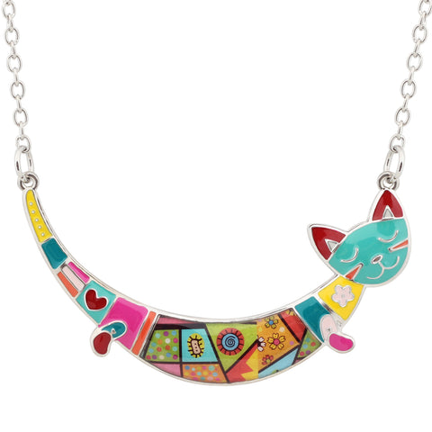 Joyful Cat Necklace