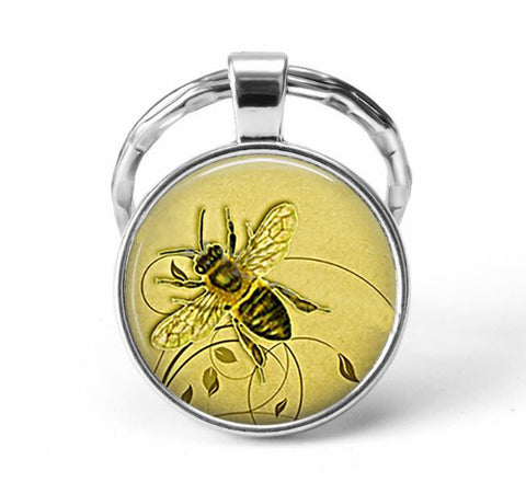 Bee Animal Keychain