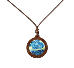 Breathtaking Nature Wood Necklace