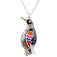 Multicolor Penguin Necklace