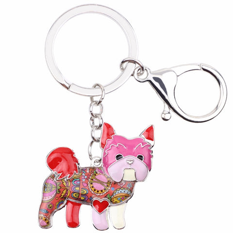 Yorkshire Multicolor Keychain