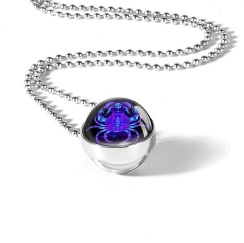 Silver Plated Zodiac Sign Necklace