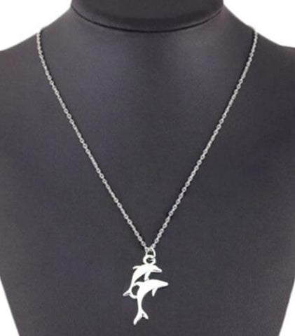 Free Double Dolphin Necklace