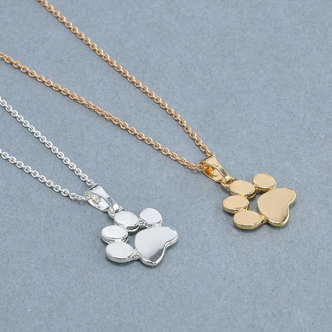 Feline Paw Necklace