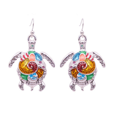 Free Turtle Earrings  (3 Color Styles)