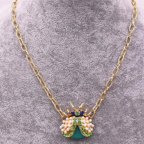 Lucky Beetle Necklace