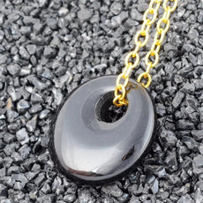 Obsidian Stone Necklace