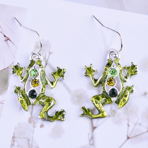 Free Frog Earrings