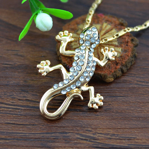 Free Gecko Necklace (2 Color Styles)