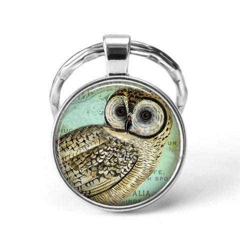 Owl Animal Keychain