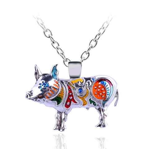 Pig Necklace