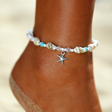 Starfish and Shells Anklet