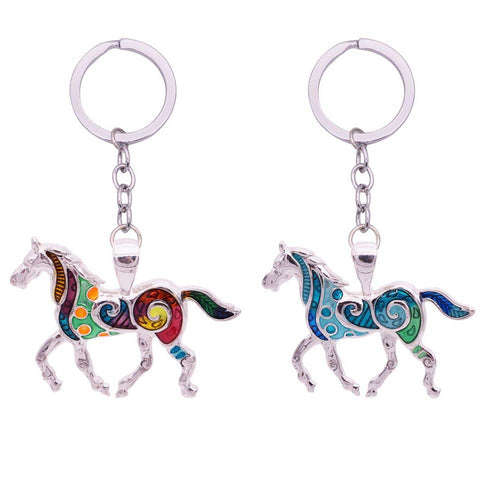 Horse Keychain  (2 Color Styles)