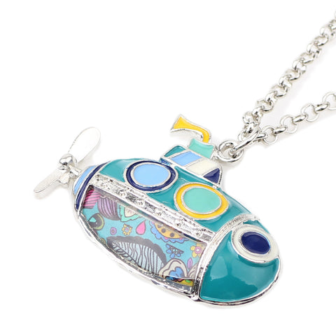 Multicolor Fun Submarine Necklace