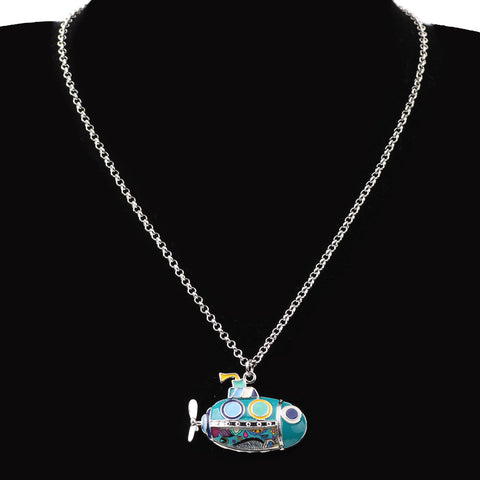 Multicolor Fun Submarine Necklace