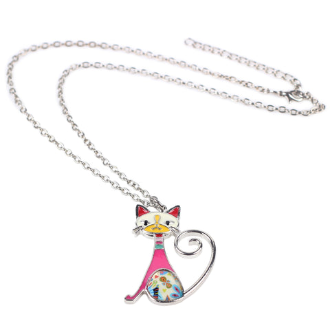 Frisky Cat Necklace
