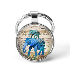Elephant Animal Keychain