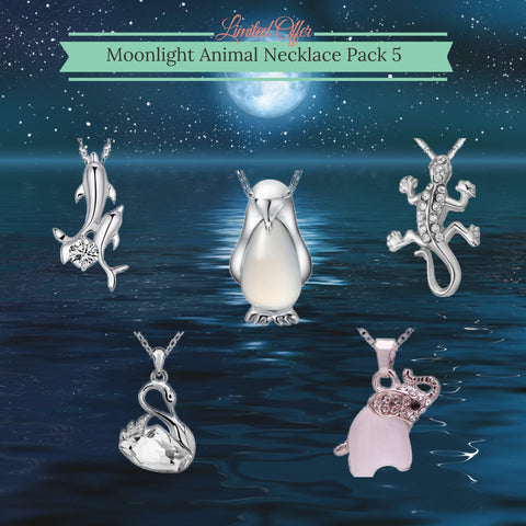 Moonlight Animal 5 Necklace Pack