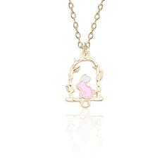 Swinging Rabbit Necklace