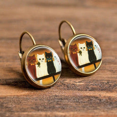 Cat Earrings