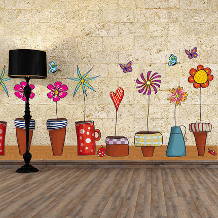 Butterfly&Flower Wall Sticker