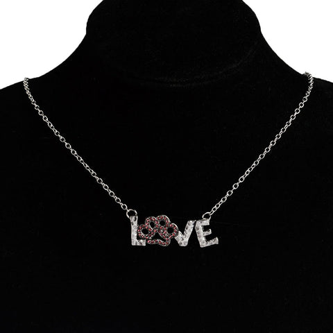 Free Love Paw Necklace