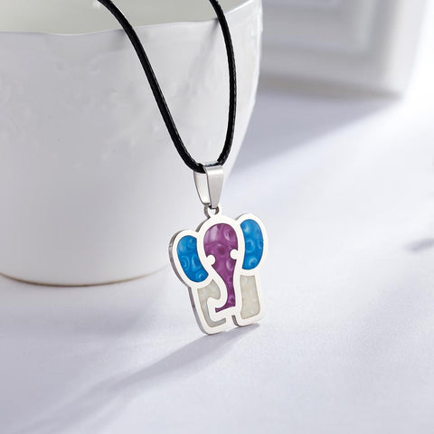 Stainless Elephant Necklace