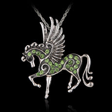 Vintage Pegasus Necklace