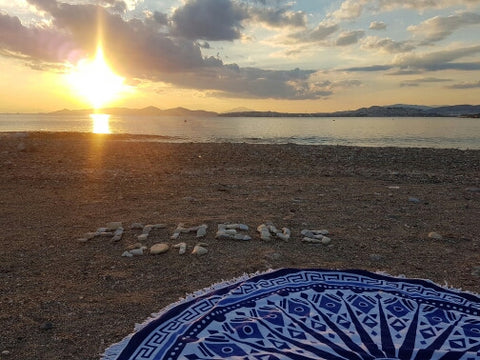 Round Beach Towels