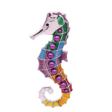 Seahorse Brooch