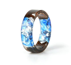 Paper and Resin Wood Ring