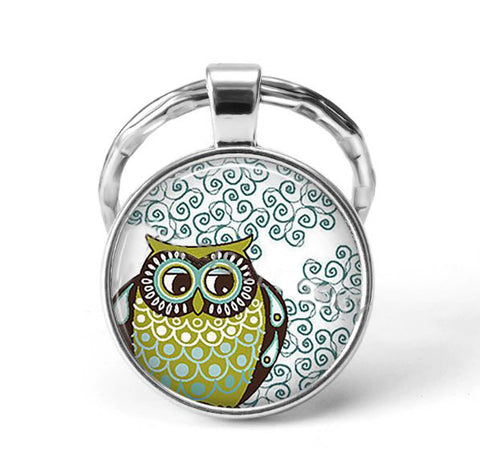 Owl Animal Keychain