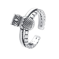 Owl Adjustable Ring