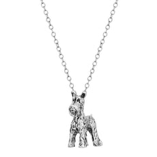 Schnauzer Bobtail Necklace