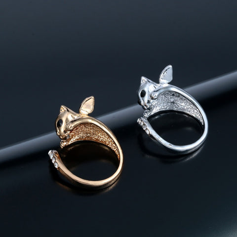 Angel Cat Ring