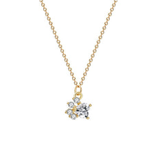 Paw Rhinestone Necklace