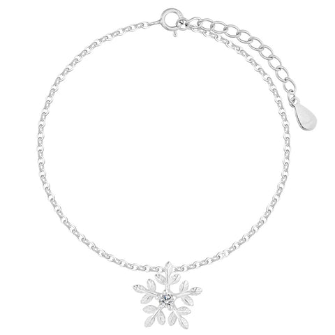 Snowflake Silver Bracelet