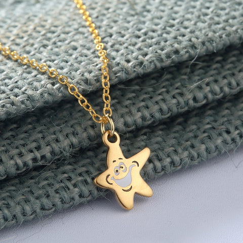 Smile Starfish Necklace